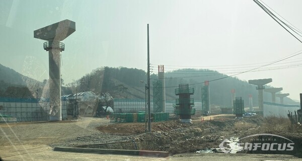 제2순환도로 및 IC건설현장.사진/고병호 기자