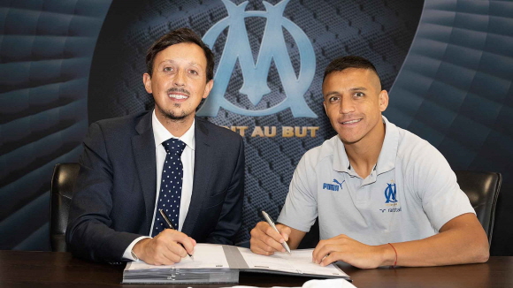 알렉시스 산체스, FA 신분으로 마르세유와 계약 완료/ 사진: ⓒ올랭피크 드 마르세유