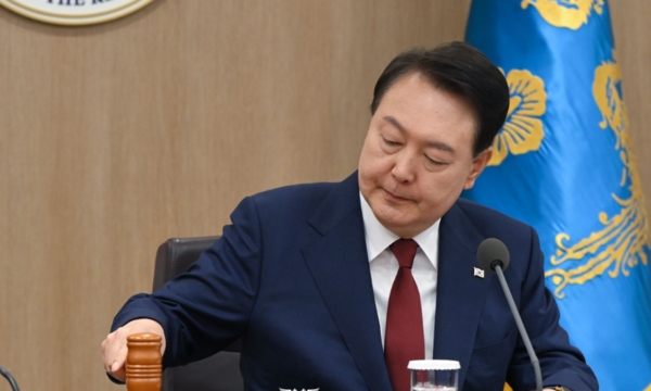 5월 9일 윤석열 대통령이 2023년도 제19회 국무회의를 주재하고 있다. (사진 / 대통령실)